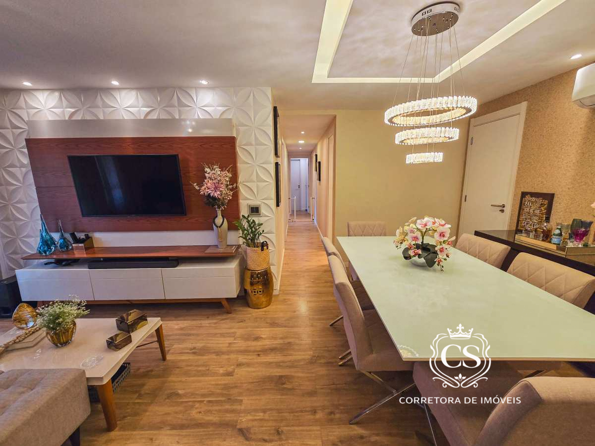  - Apartamento 4 Suítes | 119m² | Varanda Gourmet | 2 Vagas | Damai Residence | Recreio