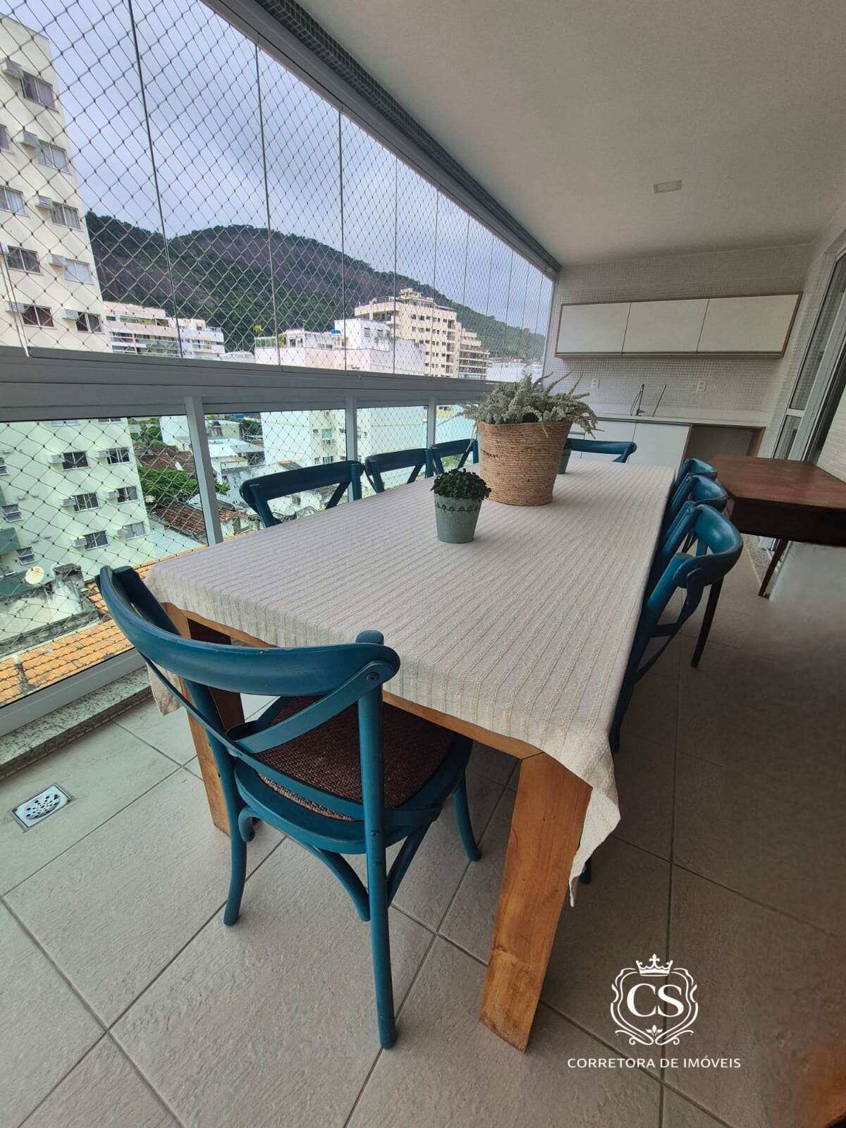  - Botafogo 91m com varanda de vidro e direito a laje