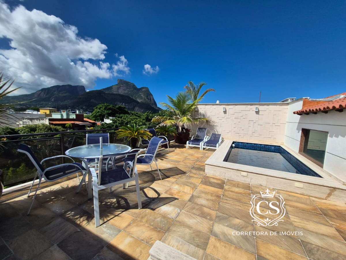 Cobertura Duplex com vista para a Pedra da Gávea - Ceiça Stavrakakis Imóveis