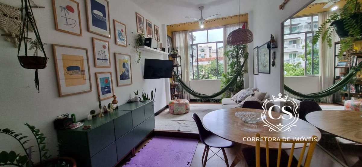 Apartamento à venda com 1 quarto - Jardim Botânico,Rio de Janeiro
